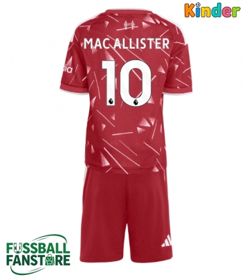 Liverpool Alexis Mac Allister #10 Replik Heimtrikot Kinder 2026-27 Kurzarm (+ Kurze Hosen)